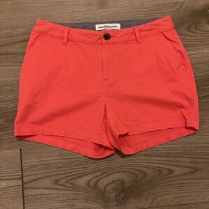 Madewell Vibrant Coral Women's Shorts